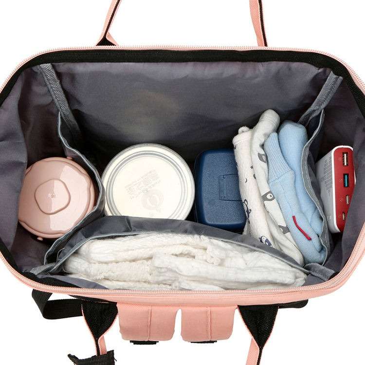 Maternity Baby Waterproof Diaper Travel Backpacks Bag Black