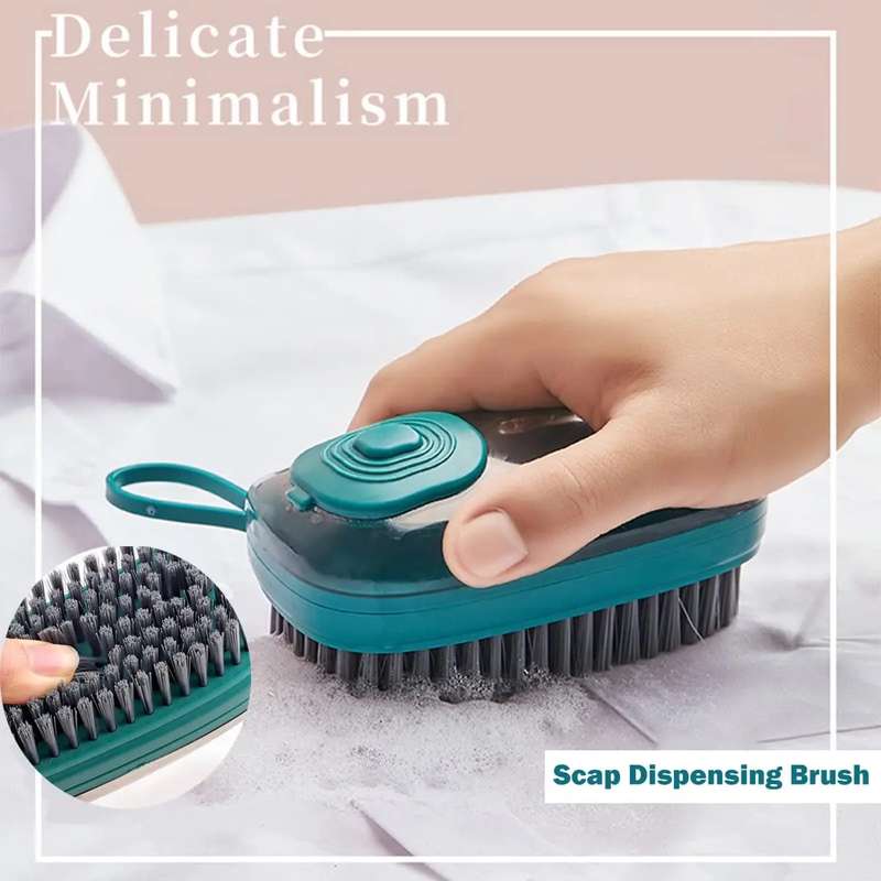 Multifunctional Liquid Cleaning Brush Kitchen Pot Brush Household Laundry Brush