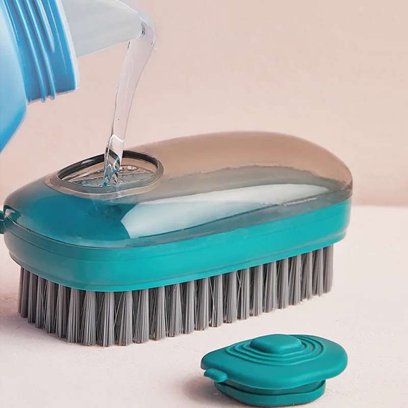 Multifunctional Liquid Cleaning Brush Kitchen Pot Brush Household Laundry Brush