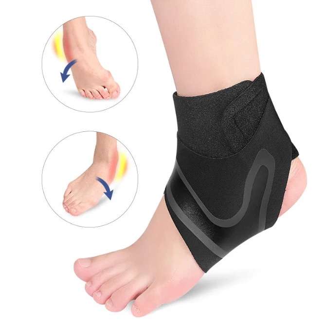 One Pair Ankle Brace Breathable Elastic Ankle Stabilizer for Preventing Sprained Ankle Achilles T...