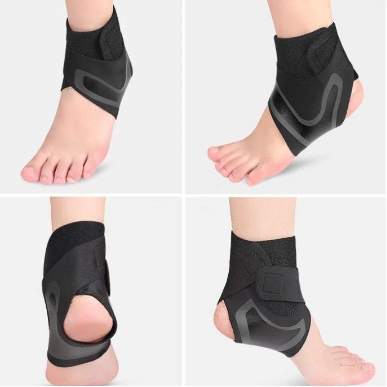 One Pair Ankle Brace Breathable Elastic Ankle Stabilizer for Preventing Sprained Ankle Achilles T...
