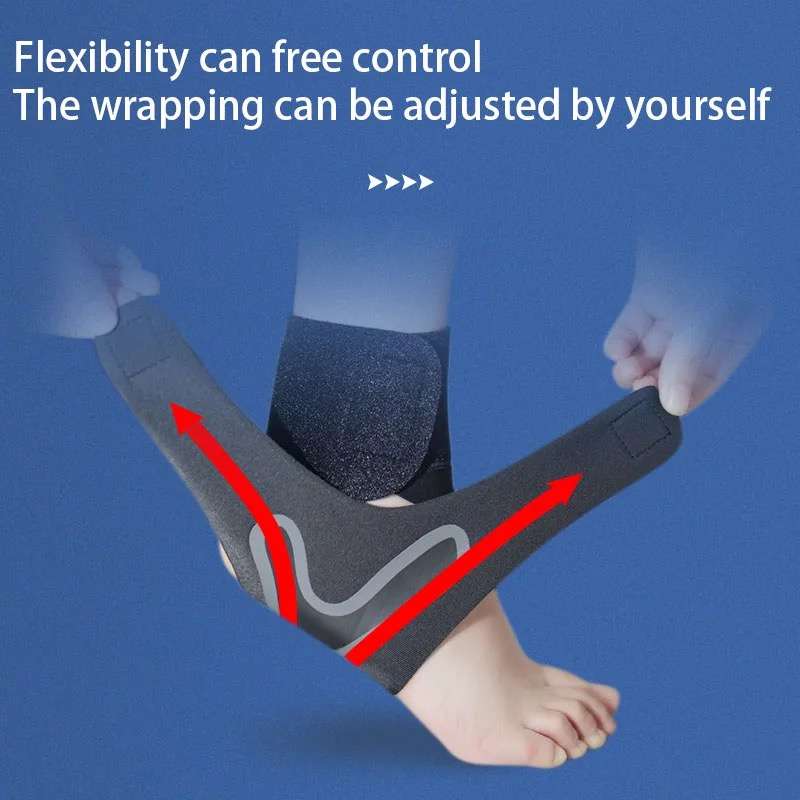 One Pair Ankle Brace Breathable Elastic Ankle Stabilizer for Preventing Sprained Ankle Achilles T...