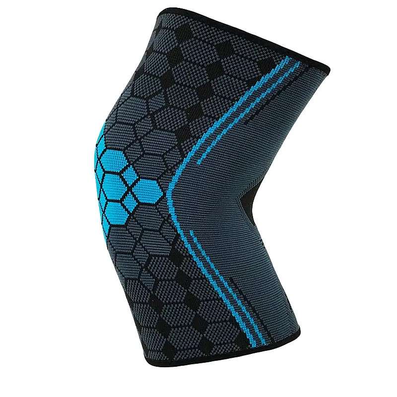One Pair of Compression Knee Braces Support Sleeves