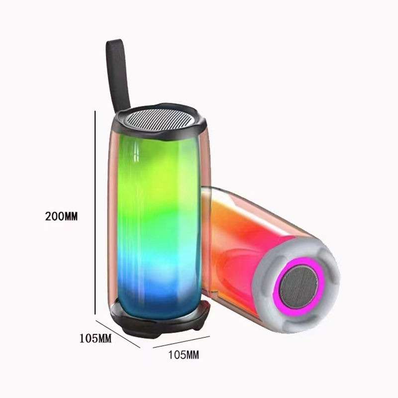 Pulse 5 Waterproof Portable TWS Bluetooth Speaker With RGB Light Show
