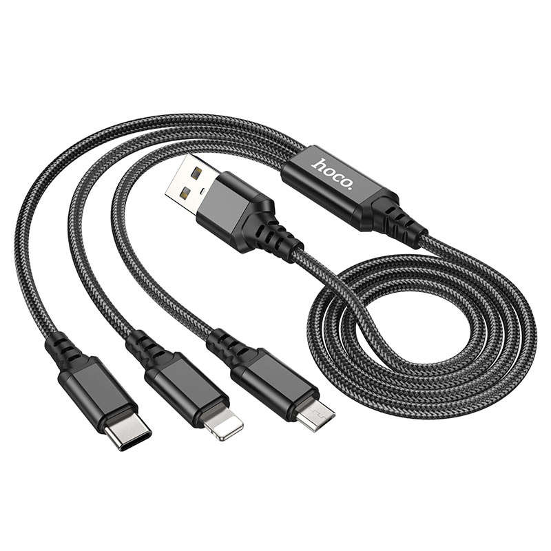 Hoco 3 in 1 Super Charging Cable
