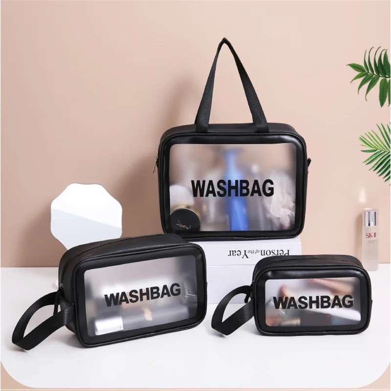 3-Piece Waterproof Travel Cosmetic Organiser