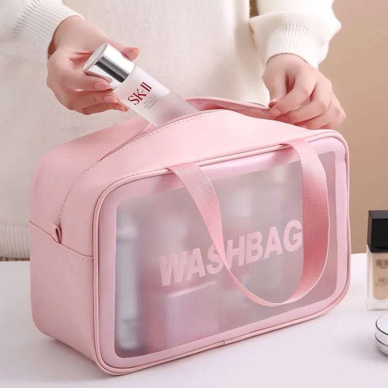 3-Piece Waterproof Travel Cosmetic Organiser