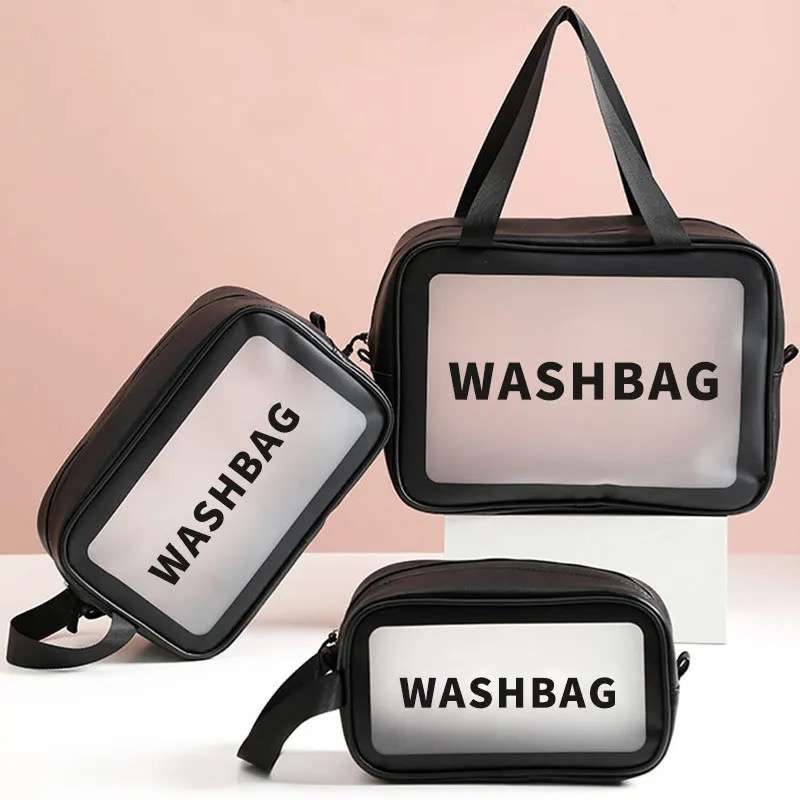 3-Piece Waterproof Travel Cosmetic Organiser