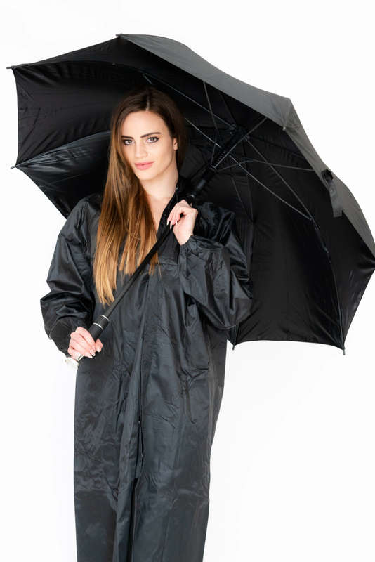 Automatic Open Golf Umbrella Extra Large Black
