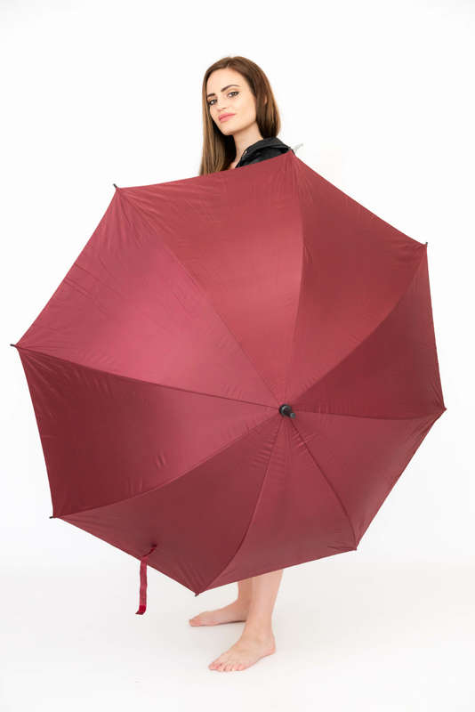 Automatic Open Golf Umbrella Extra Large Maroon