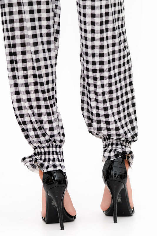 Casual Printed Harem Wide Leg Everyday Pants