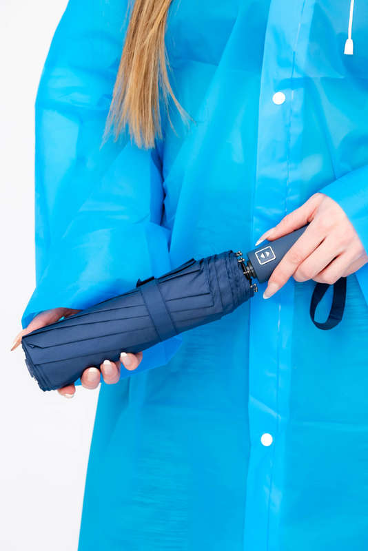 Travel Compact Automatic Close Umbrella Navy