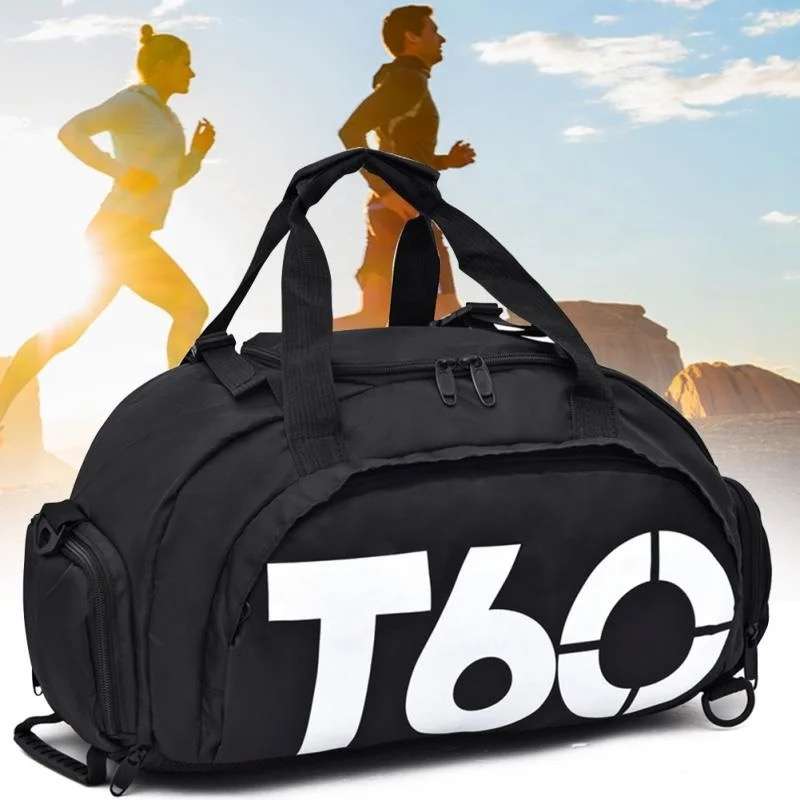 Unisex Outdoor Sport Bags Gym Duffle Bag Backpack T60