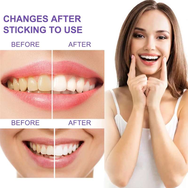 V34 Purple Corrector Teeth Whitening Toothpaste 60g PROMO-2-FOR-1