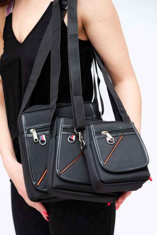 3 Piece Crossbody Sling Bag Travel Set