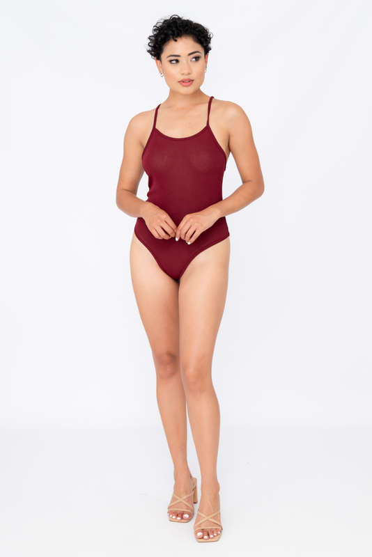 Senza® Ladies Scoop Neck Bodysuit