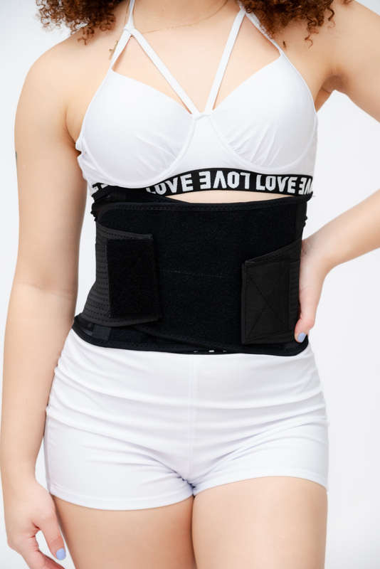 Luxury Double Strap Waist Trainer Wrap Belt Corset
