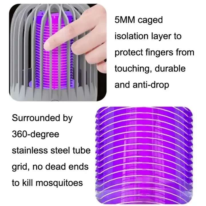 Portable USB Rechargeable Mosquito &amp; Insect Killer Night Lamp