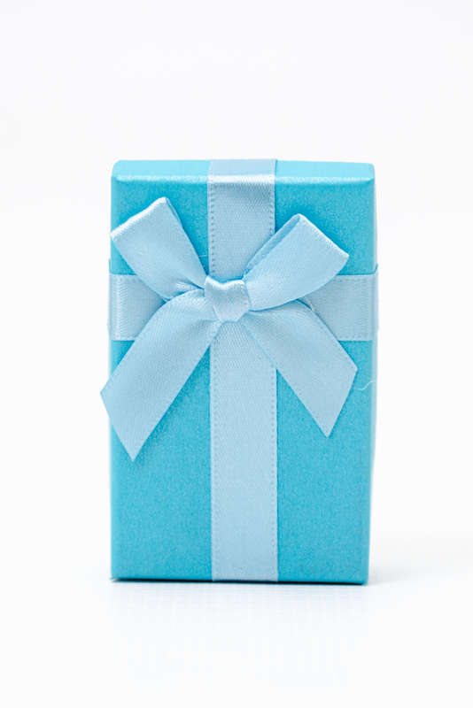 Senza 1 Piece Empty Mini Gift Box With Lid & Ribbon