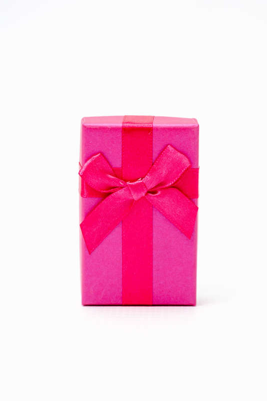 Senza 1 Piece Empty Mini Gift Box With Lid & Ribbon