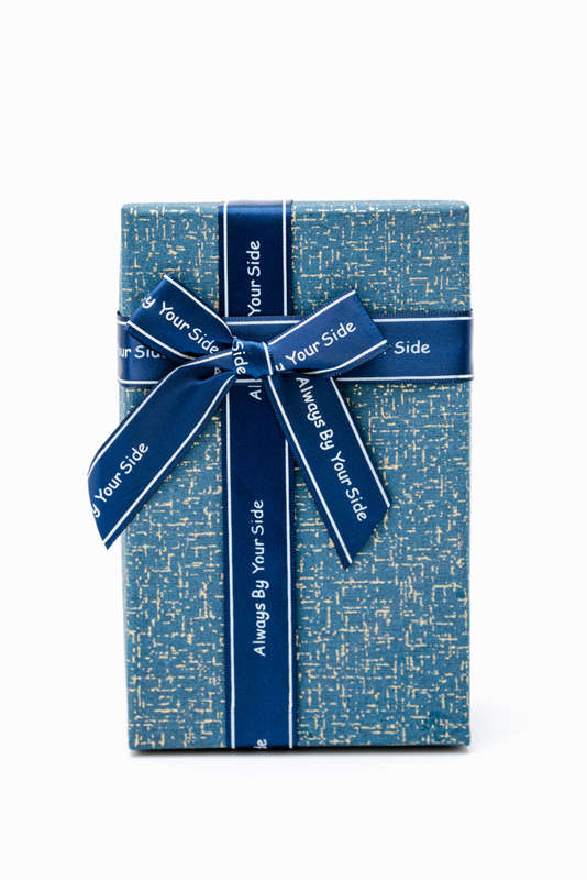 Senza 3 Piece Empty Gift Box With Lid & Ribbon