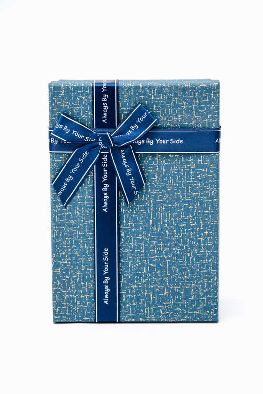 Senza 3 Piece Empty Gift Box With Lid & Ribbon