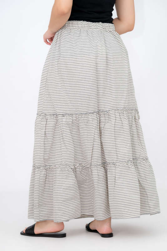 Tiered Maxi Skirt