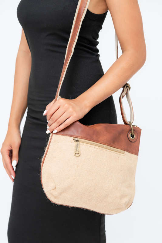 Vivace Printed Front Buckle Crossbody Shoulder Travel Sling Bag