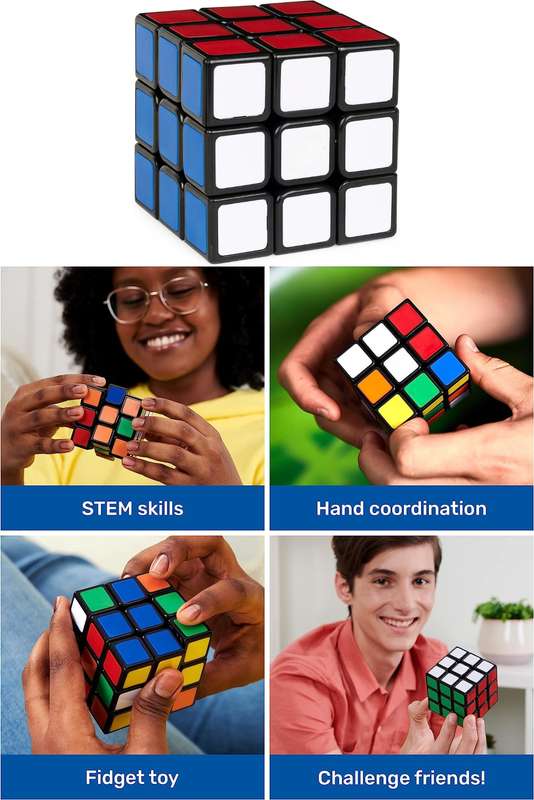 Happy Kids Cube Puzzle 3X3