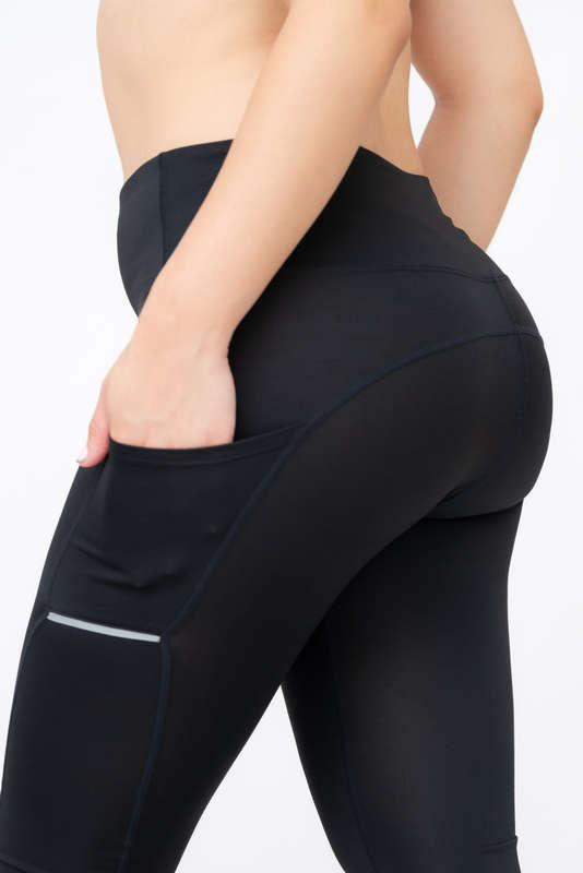 Ladies High Waisted Performance Yoga Fitness Leggings With Pockets