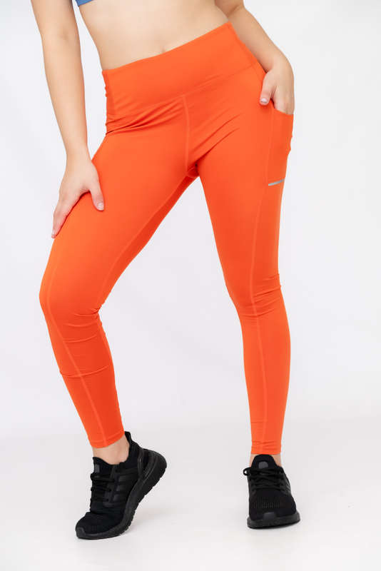 Ladies High Waisted Performance Yoga Fitness Leggings With Pockets
