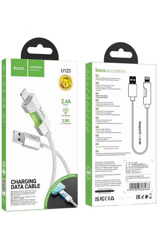 Hoco U123 USB to iPhone Charging Cable
