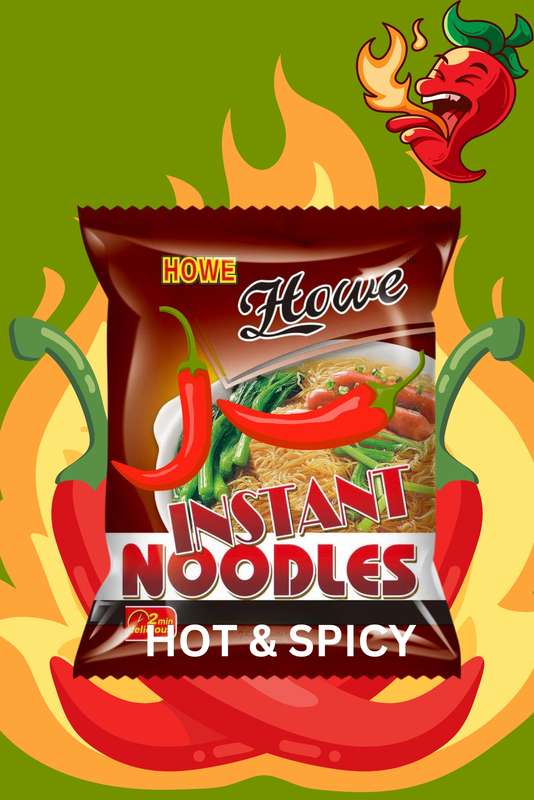 2 Minute Noodles Howe Hot &amp; Spicy 75g