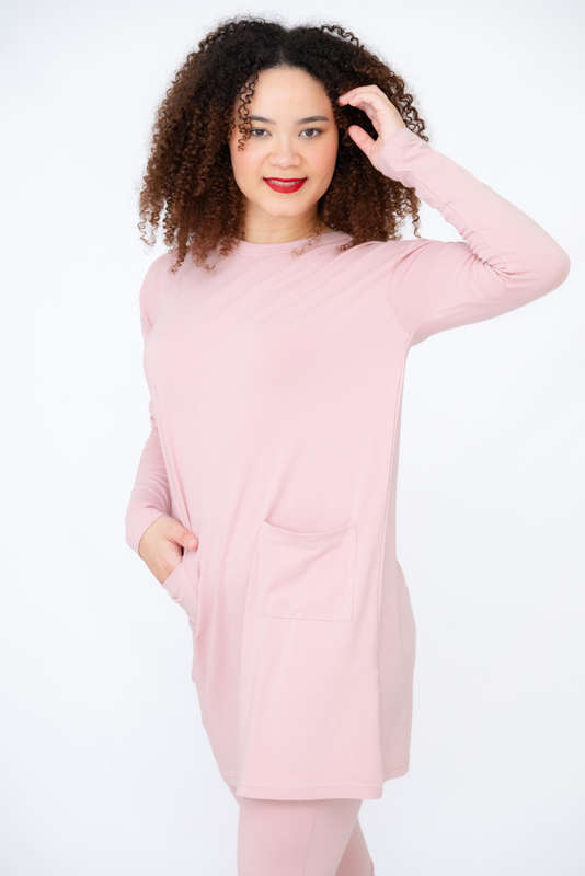 Modest Chic and Comfy Active Lounge Set With Pockets