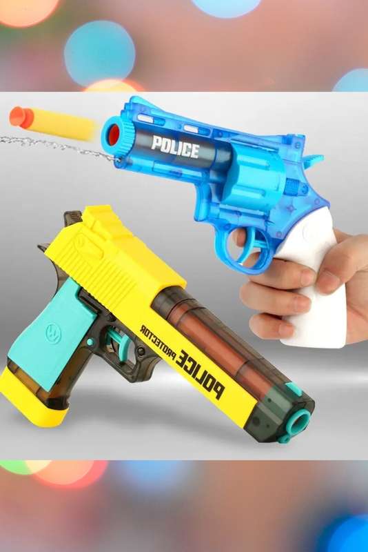 Soft Bullet Gun 2-in-1 Water Gun