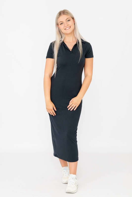 Zinnia Short Sleeve Color Summer Dress