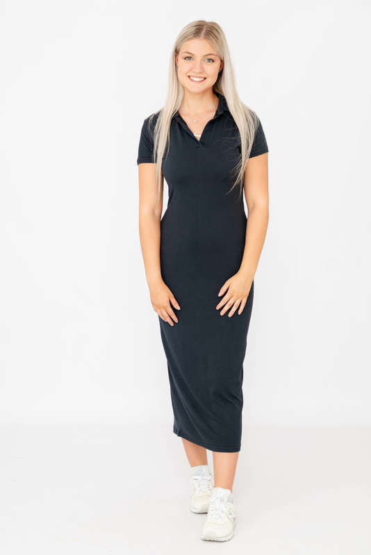 Zinnia Short Sleeve Color Summer Dress
