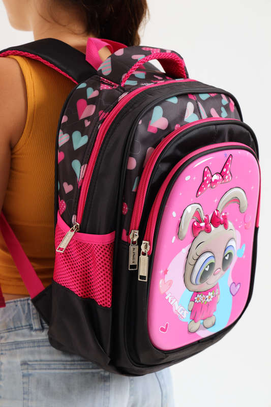 3D Cartoon Kids Backpack School Bag
