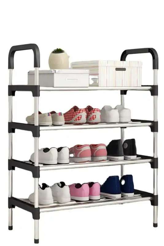 Senza 4 Tier Shoe Rack Organizer Storage Rack