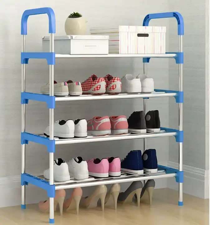 Senza 4 Tier Shoe Rack Organizer Storage Rack