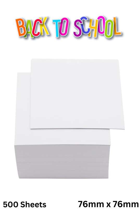 500 Sheet Cube Paper Refill 76mm X 76mm