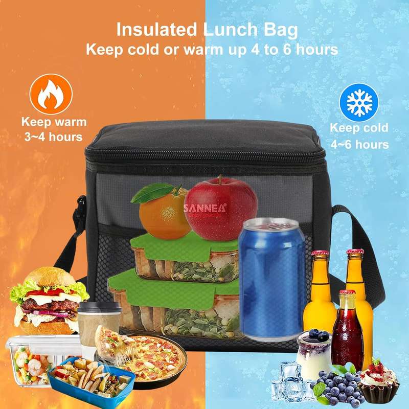 Travel Picnic Thermal Insulated Tote Lunch Bag Cooler