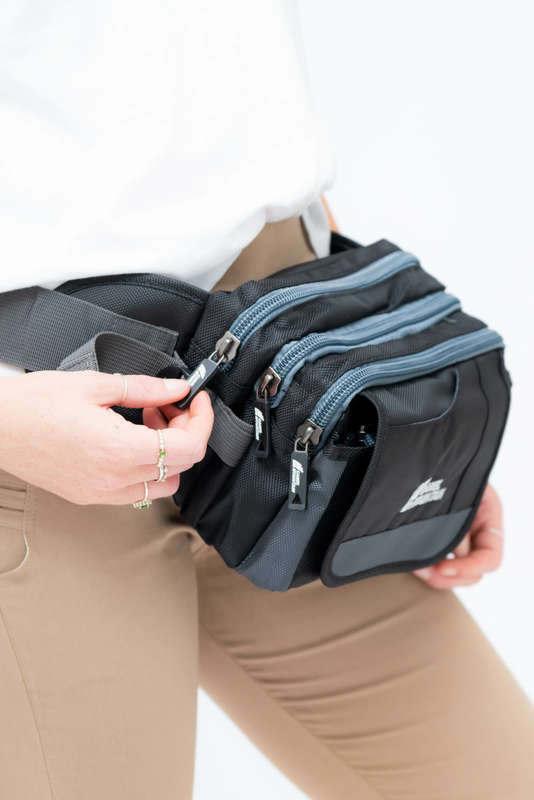 Camel Mountain Unisex Travel Fanny Pack Waist Sling Bag
