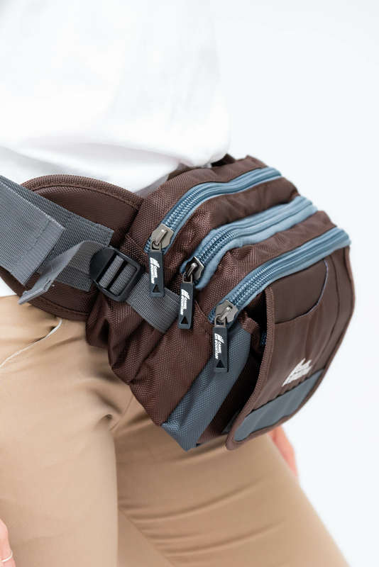 Camel Mountain Unisex Travel Fanny Pack Waist Sling Bag