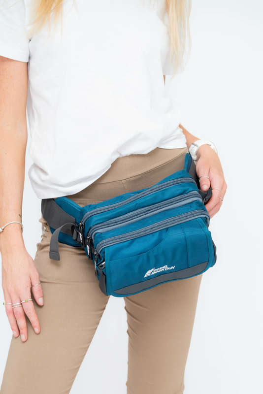 Camel Mountain Unisex Travel Fanny Pack Waist Sling Bag