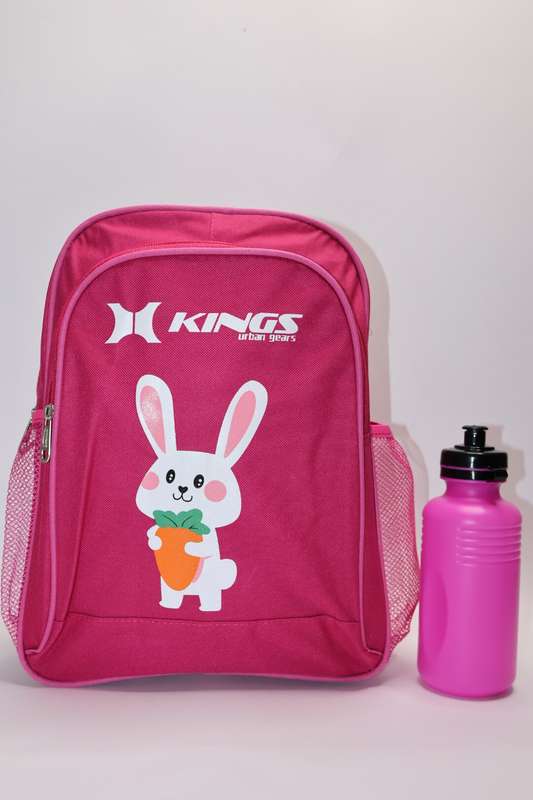 Children Schoolbag For Boys & Girls Pre School With Water Bottle 500ml