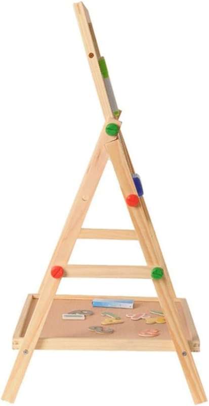 Free Standing Dbl Sided Drawing &amp; Writing Board With Accessories 650mm X 370mm