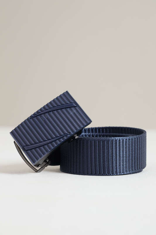 Senza® Heavy Duty No Hole Nylon Tactical Ratchet Belt with Automatic Slide Buckle