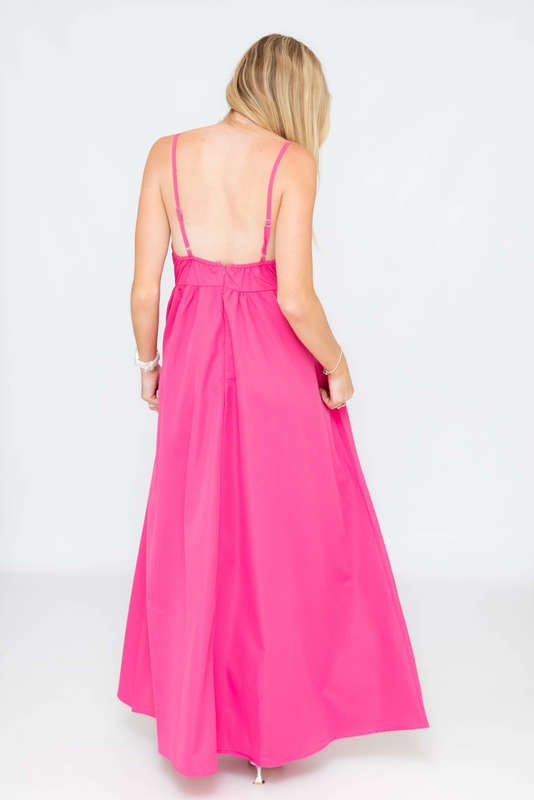 Jack Strappy Midaxi Summer Party Dress With Pockets