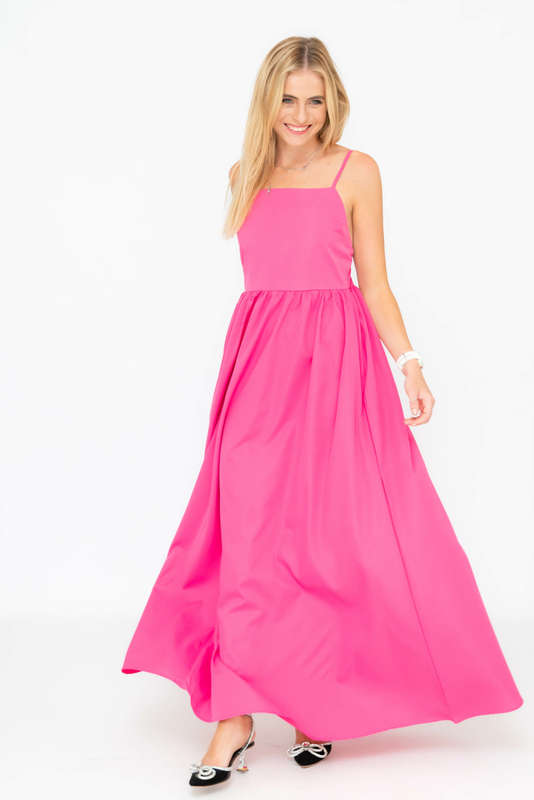 Jack Strappy Midaxi Summer Party Dress With Pockets